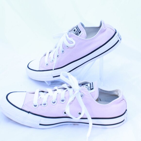 Converse Chuck Taylor All Star Unisex M5 W7 Pink Low Top Sneakers - A04546F - Picture 3 of 10